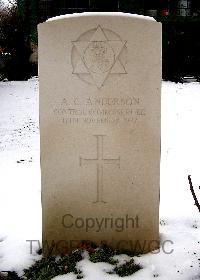 Hanover War Cemetery - Anderson, Alexander Collier